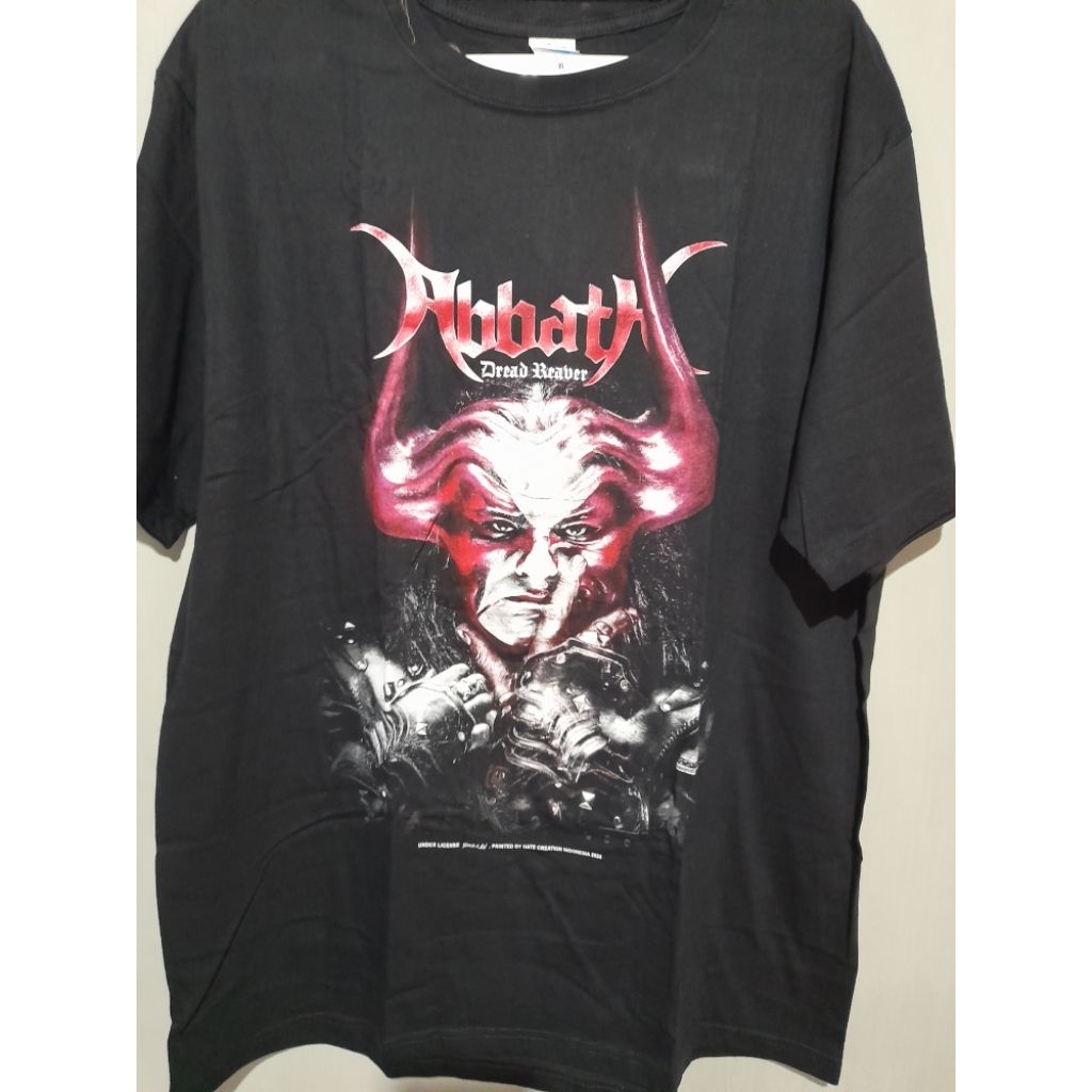kaos musik band luar ABBATH