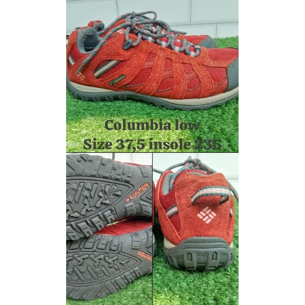 Sepatu hiking outdoor Columbia Redmond Low Rise Hiking Shoes atau Columbia Canyon Point Women's Shoe