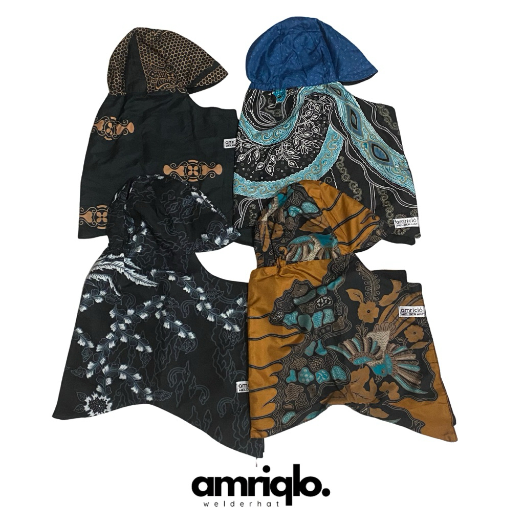 PAKET 4 PCS Kerpus Proyek Kerpus Welder motif batik