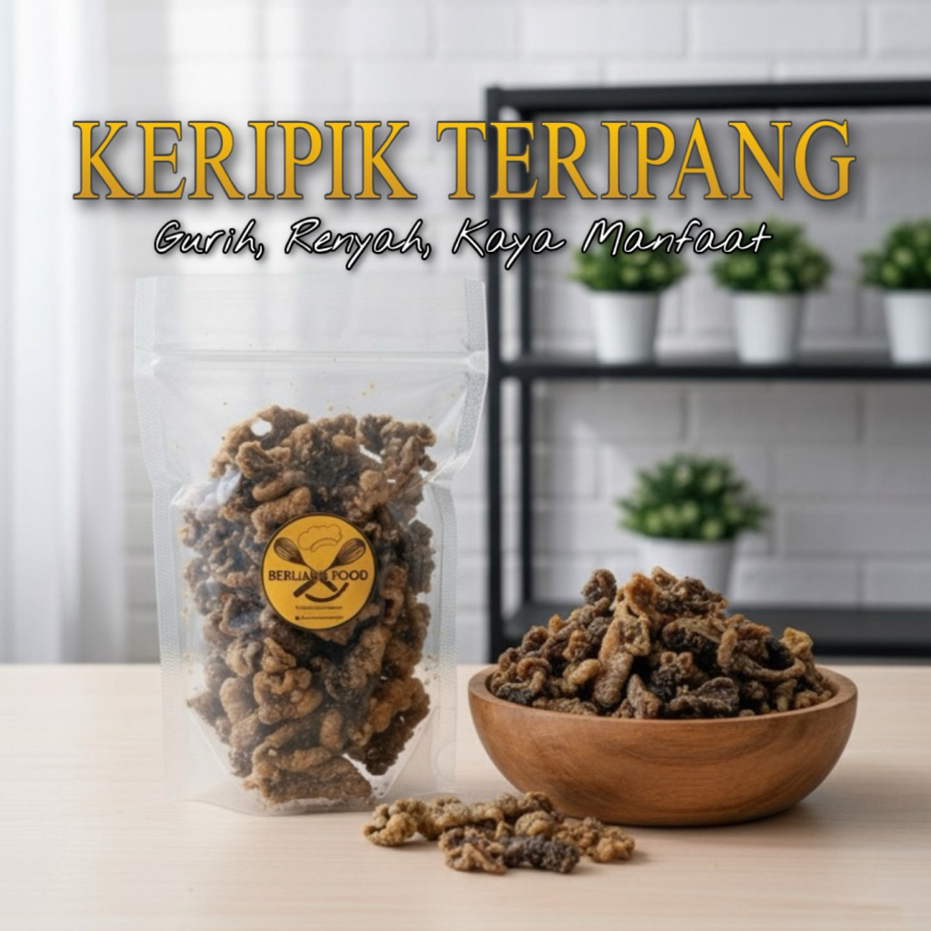 Keripik Teripang / Timun Laut Murah Grosir