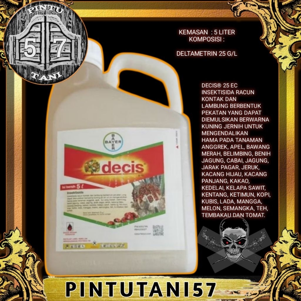 DECIS 25EC 5 LITER PT.BAYER INDONESIA