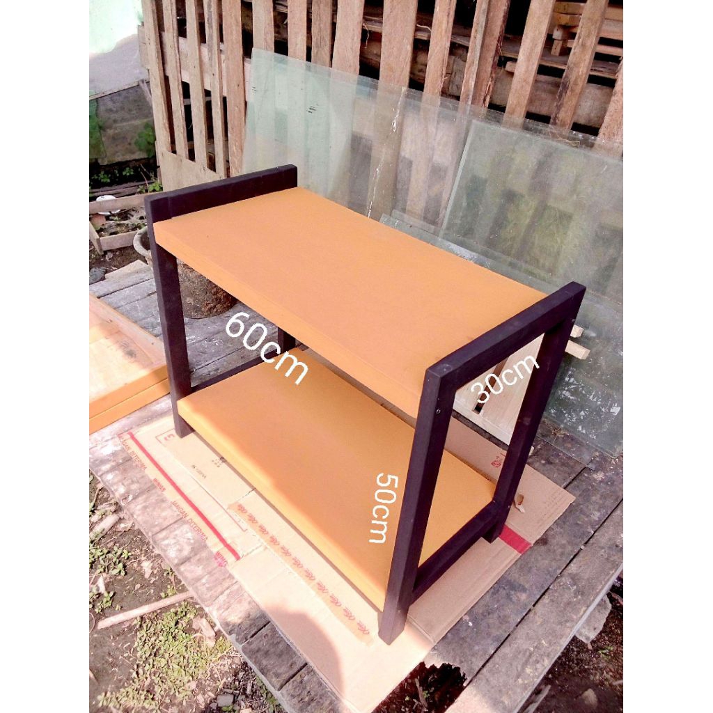 meja kompor meja aquarium meja kayu