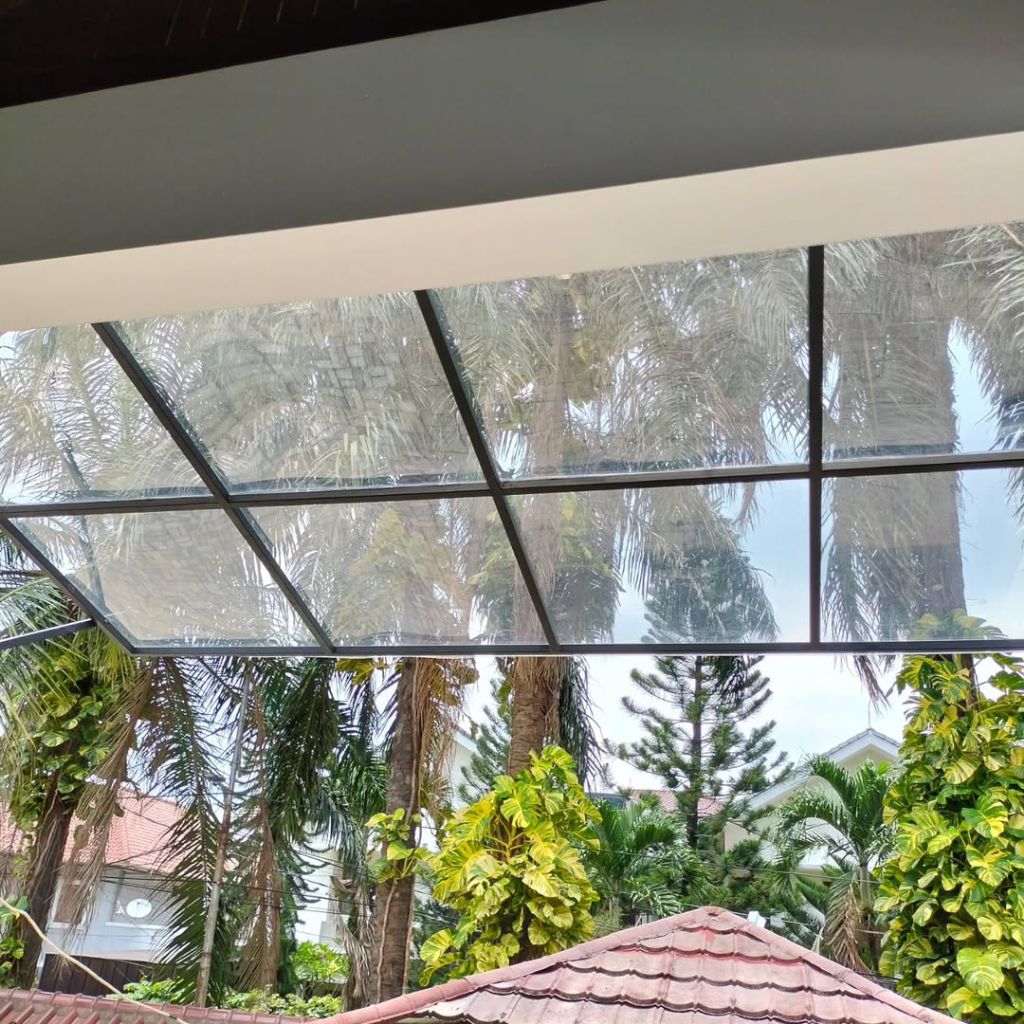 kanopi atap solarflat clear