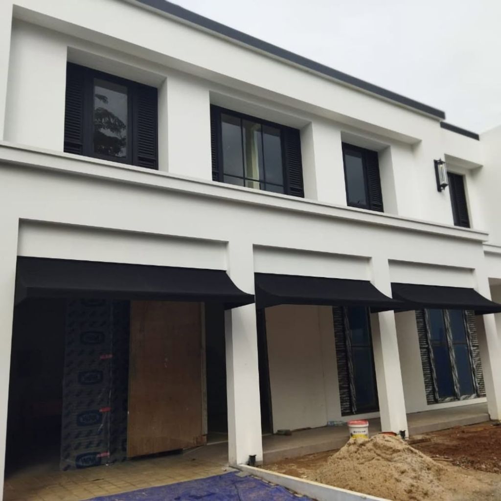 Kanopi kain atau kanopi awning