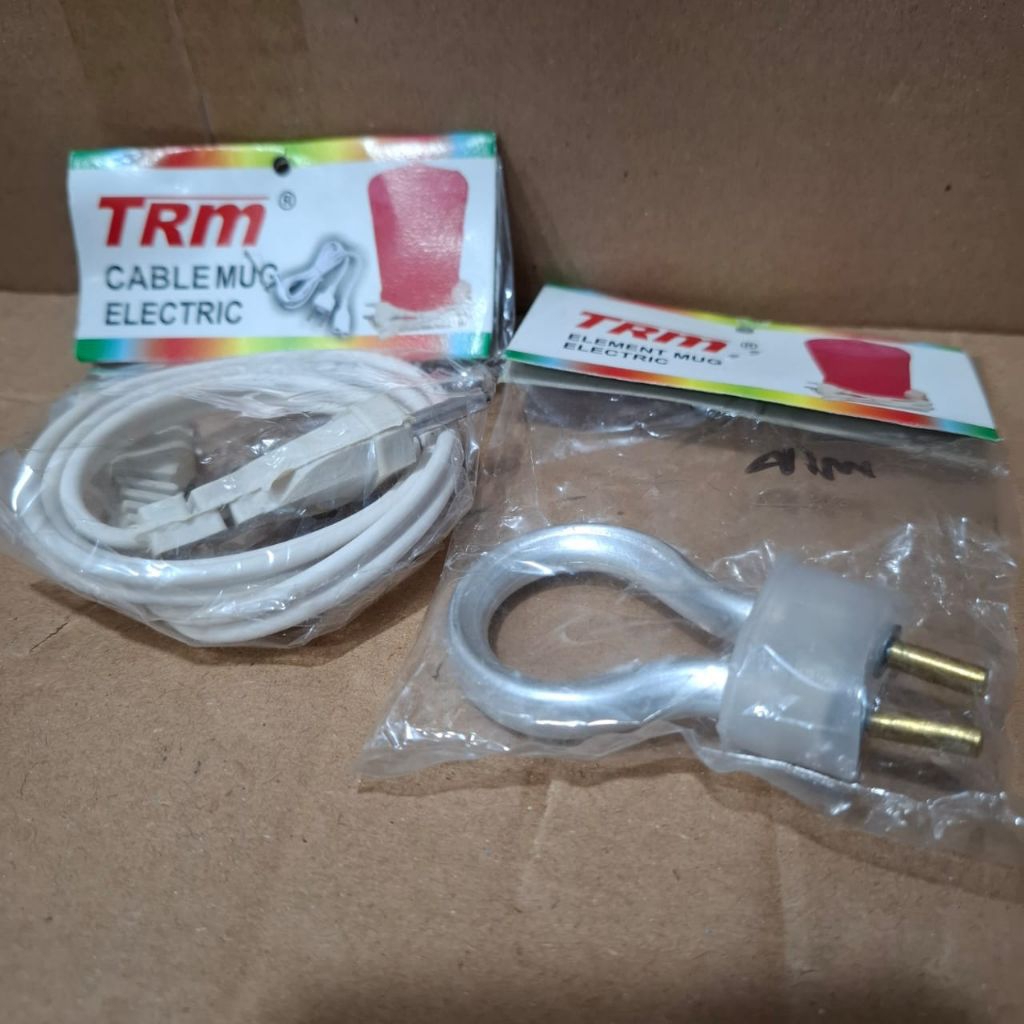 Kabel dan Elemen Teko Listrik spare part pemanas air