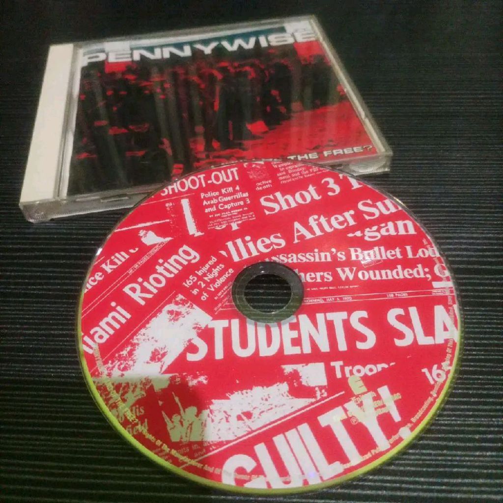 CD PENNYWISE - LAND OF THE FREE? / JAPAN RELEASES