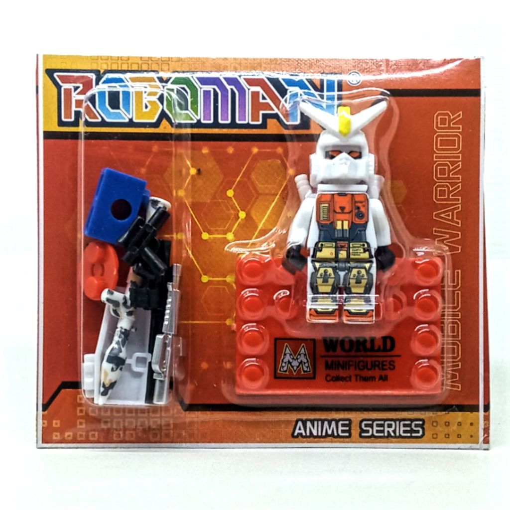 Mainan Anak Brick Action Mini Figure Gundam