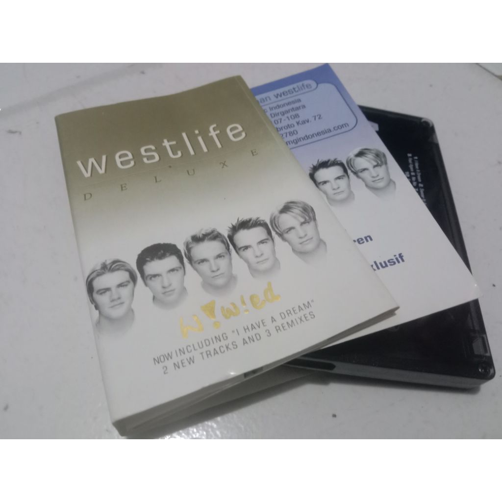 Kaset Pita Westlife Deluxe