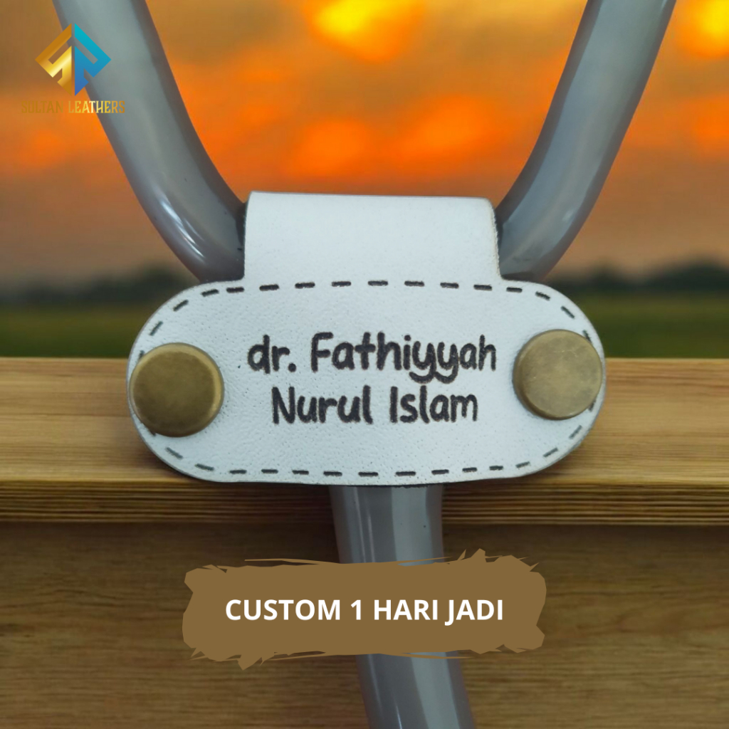 Stetostag Tag Stetoskop Penanda Stetoskop Custom / Stetoskop Stetotag Stetostag Nametag Dokter Muda
