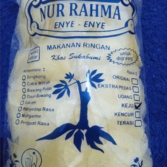 Kerupuk Singkong Kecimpring Opak Rasa Keju Kemasan 450gr Enye Enye Khas Sukabumi Gurih Renyah Makana