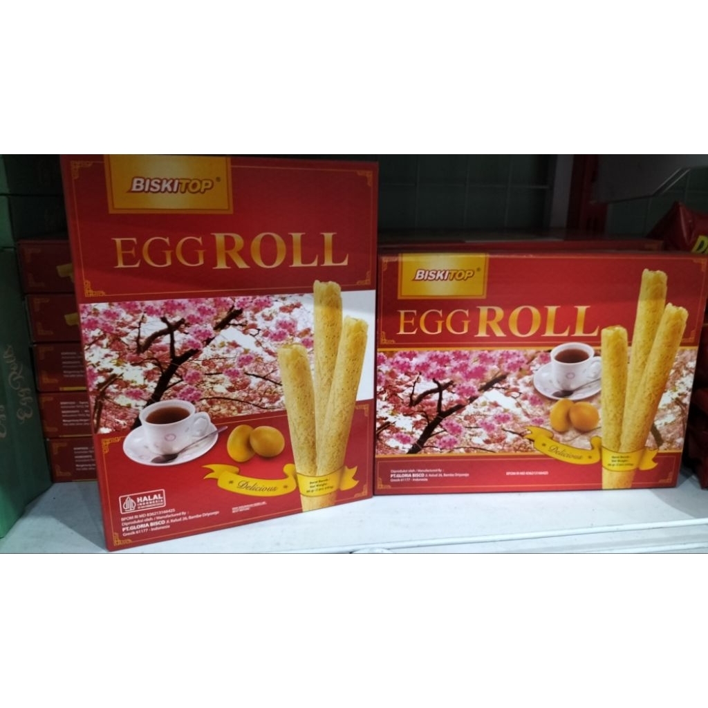 Biskitop Egg Roll 86gr