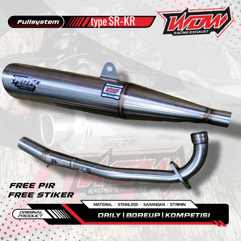 knalpot standar racing Tsukgi Supra X 125 Kharisma Supra x125 sarangan Spiral Original wdw racing ex