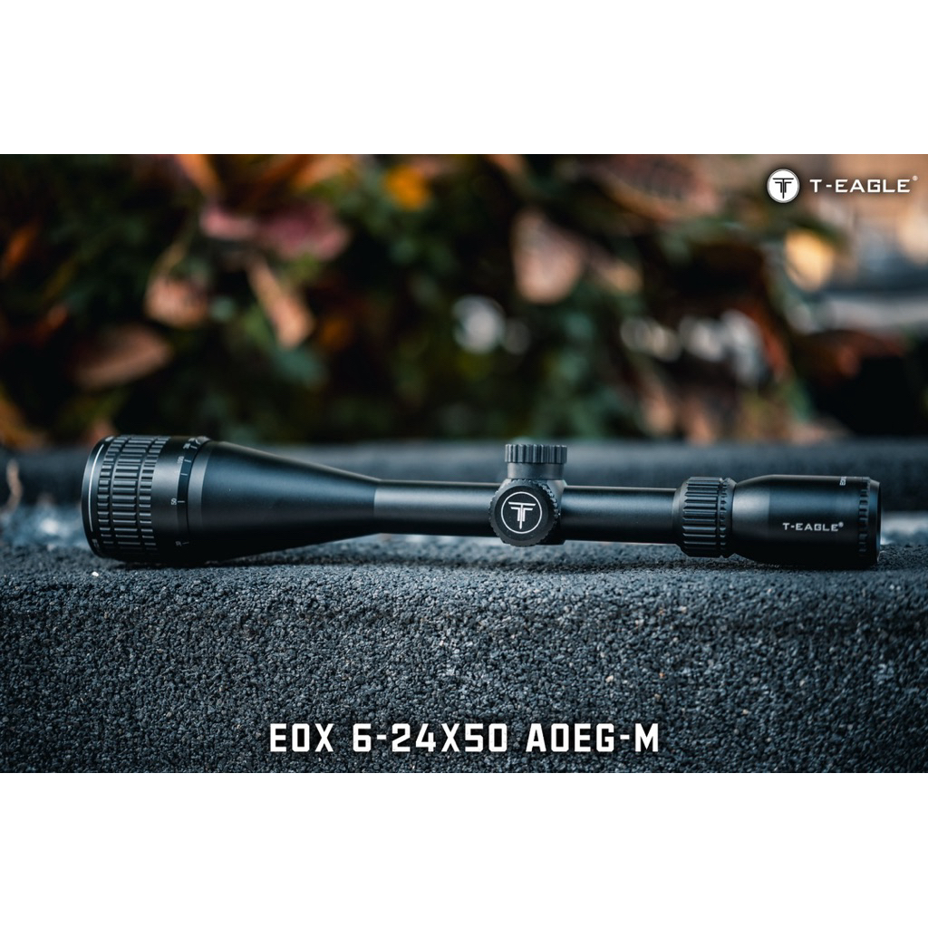 Teleskop T Eagle eox 6-24x50 Aeog  nyala hijau/ merah