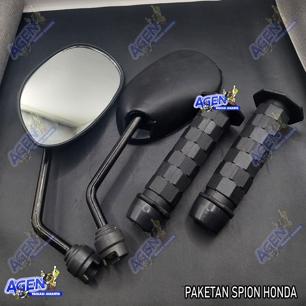 PROMO SPION KACA SPION BEAT,BEAT FI,BEAT ESP,SPACY FULLSET HANDGRIP JALU BISA SEMUA HONDA