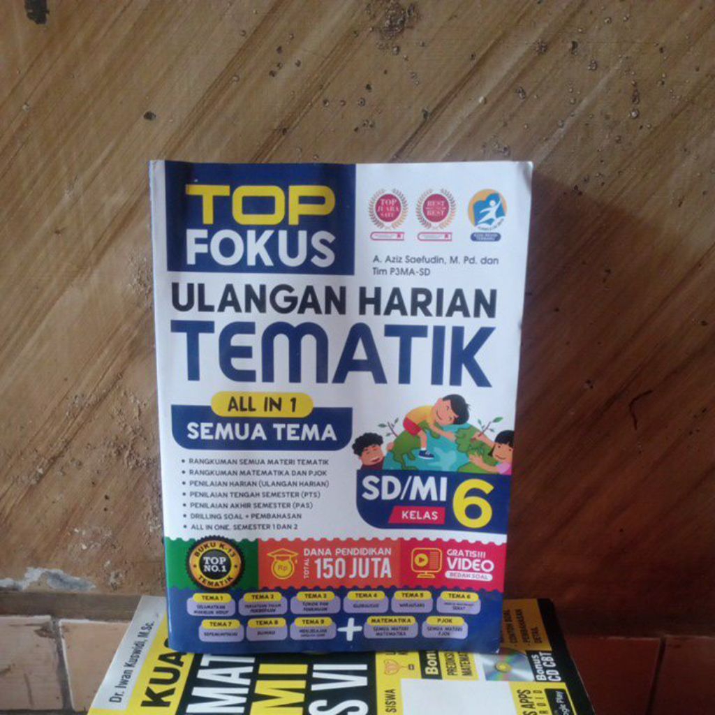 original bekas; Top Fokus Ulangan Harian Tematik untuk SD/MI kelas 6 oleh Forum Edukasi