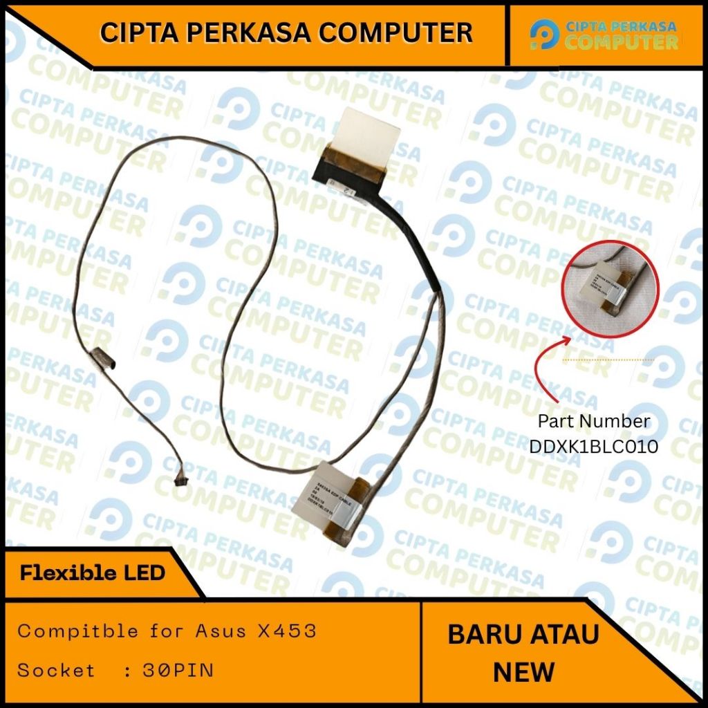 Kabel  Flexible ASUS X453 X453S X453SA 30 Pin | NEW