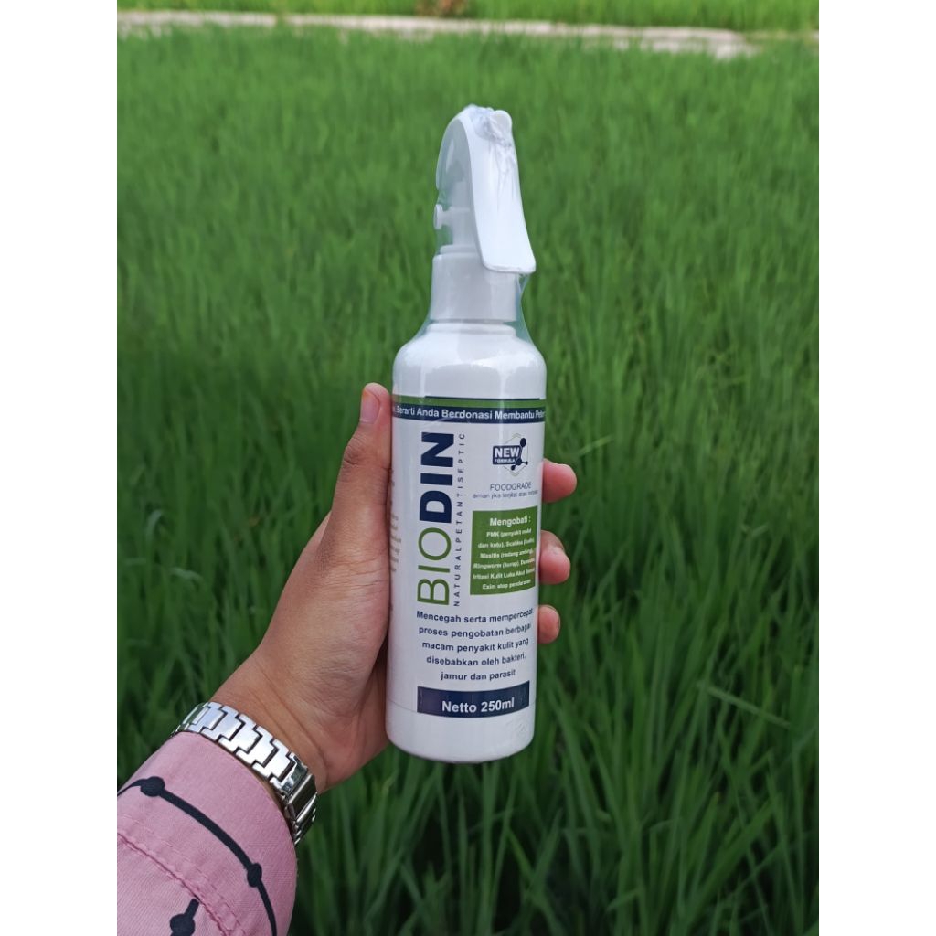 BIODIN 250ML OBAT PMK SAPI AMPUH/ORIGINAL