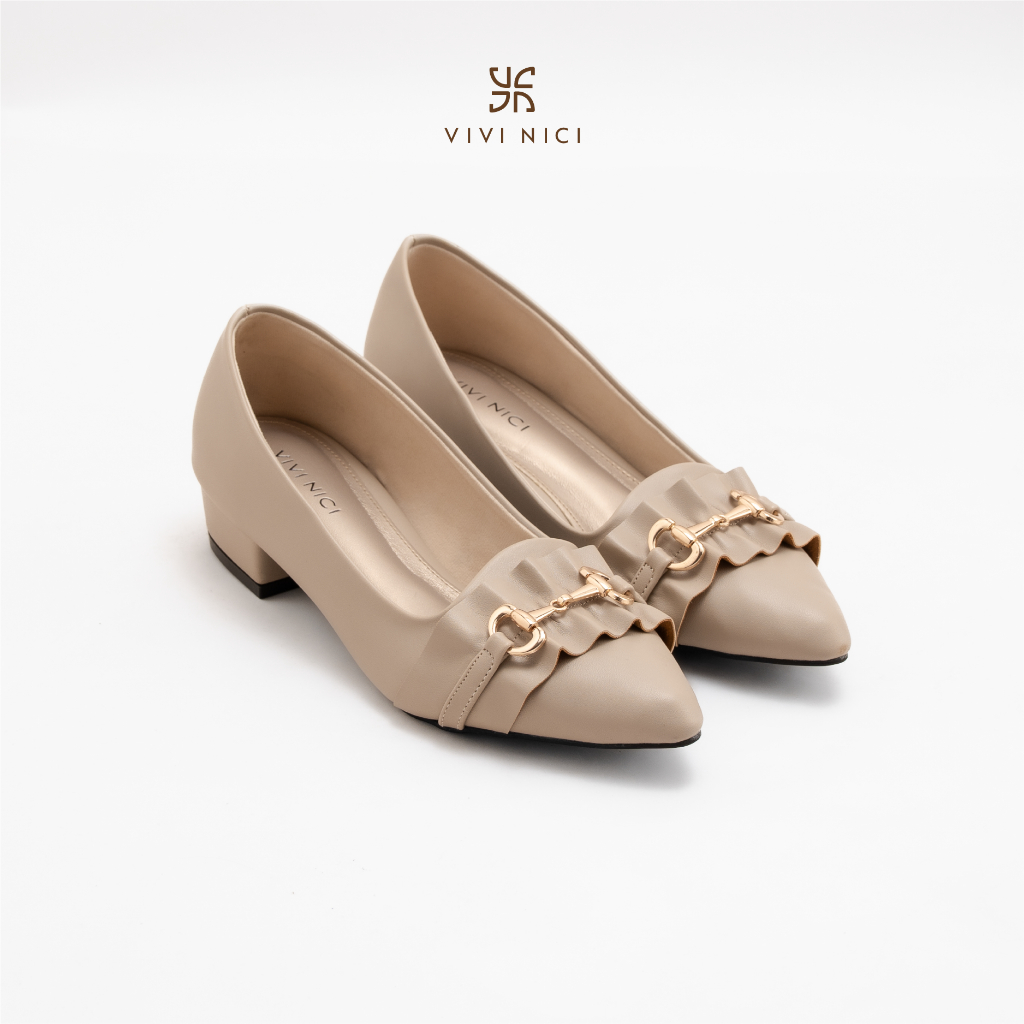 Estelle Sepatu Heels Wanita VIVI NICI Hak 3 Cm