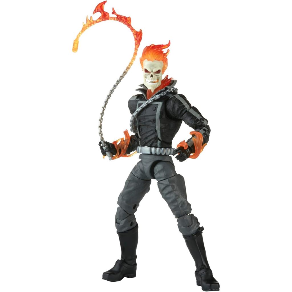 Marvel Legends Series Comics Ghost Rider 6-inch Action Figure Toy, 6 Accessories