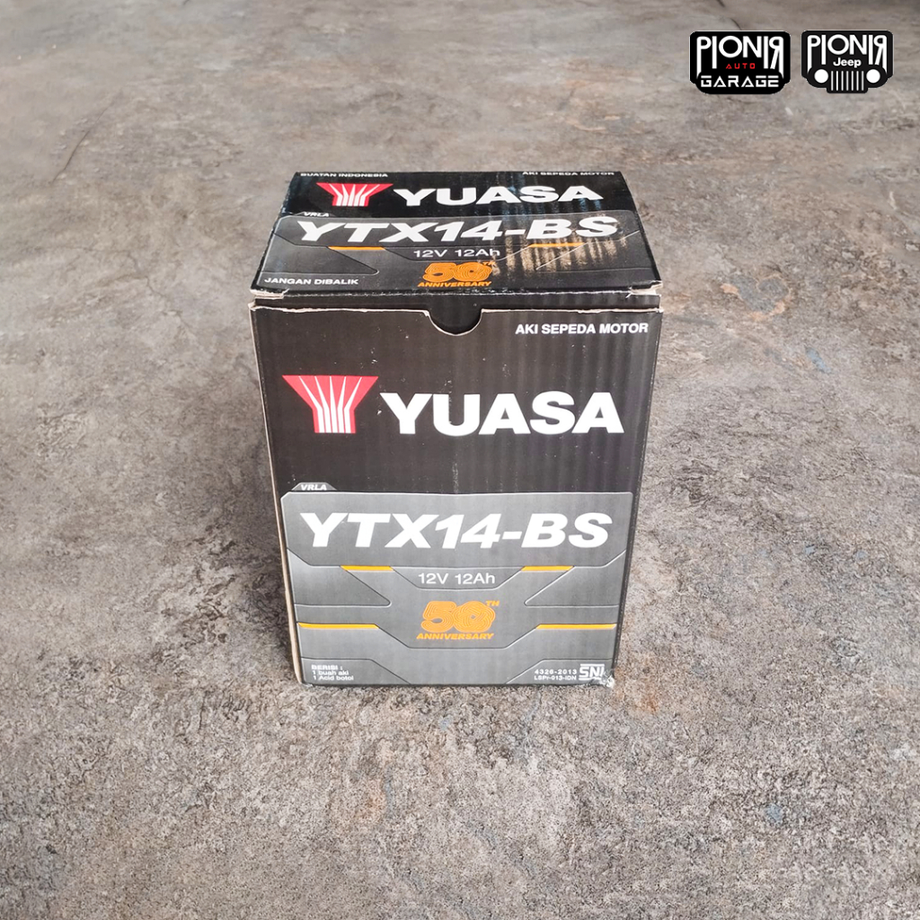 Aki Kecil Mobil | Aki Mobil | Aki Yuasa YTX14-BS | Aki Kecil Jeep Wrangler JL | Aki Kecil Jeep Gladi