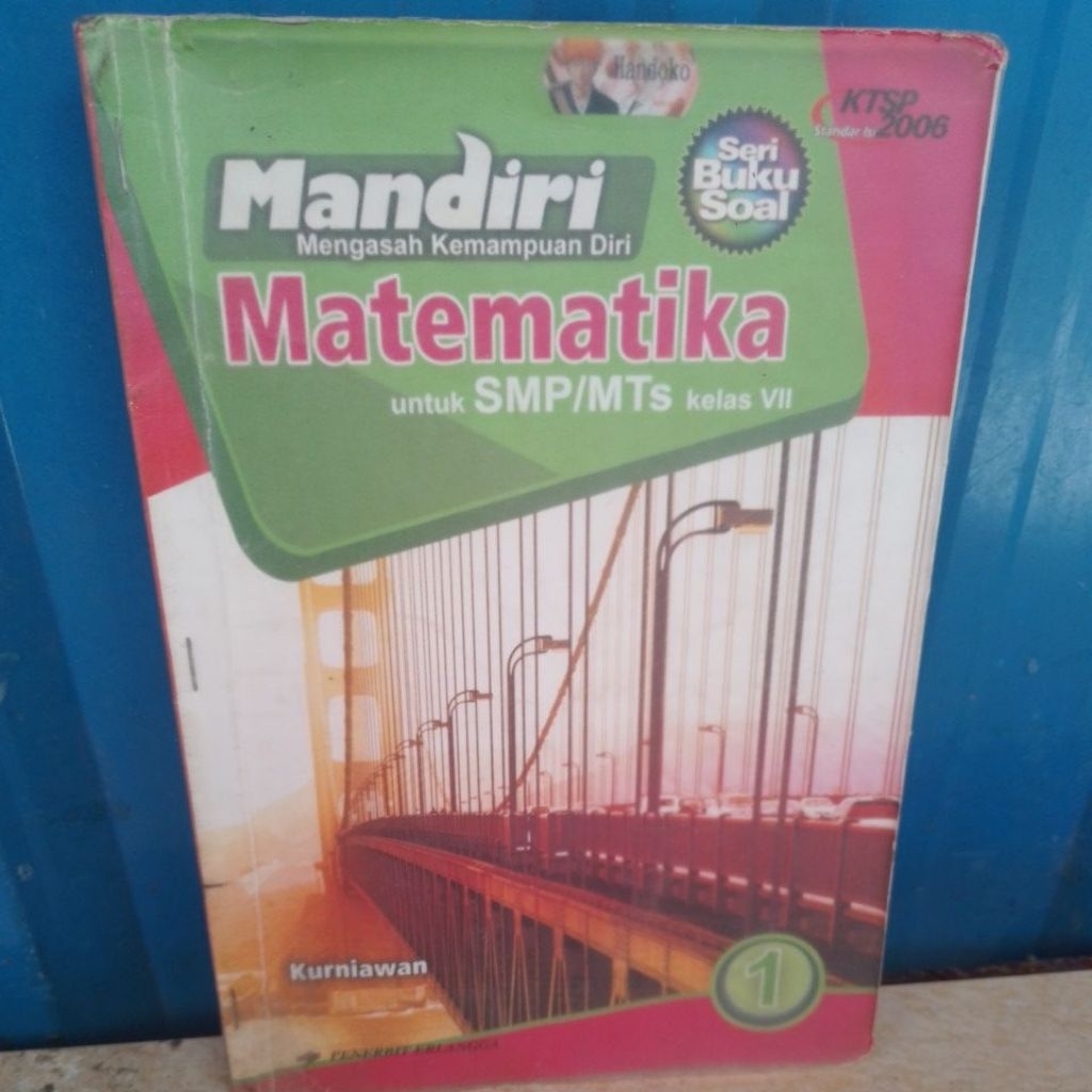 BUKU MANDIRI MATEMATIKA KELAS 7-VII-1 SMP/MTS KTSP 2006