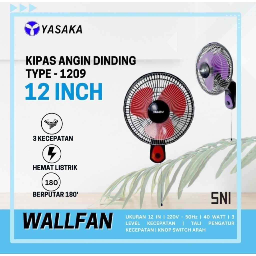 kipas angin dinding 12" yasaka