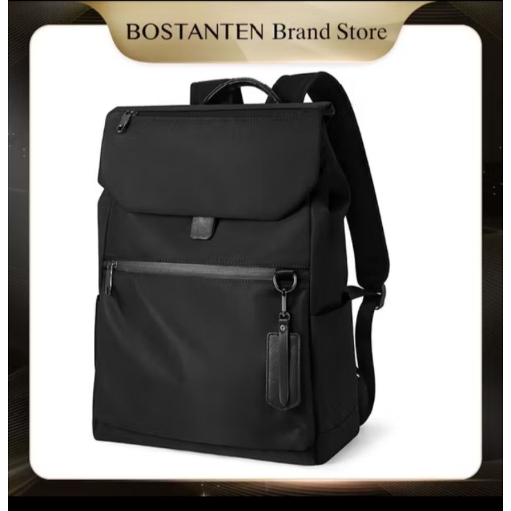 BOSTANTEN>Ransel Pria Wanita Kasu By Bostanten Bahan Anti Air Oxford Waterproof>Tas Ransel Mewah & E