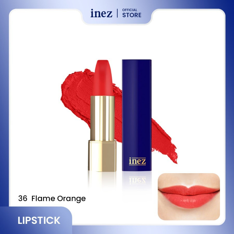 GC Kosmetik  Inez Color Contour Plus Lipstick Halal Lipstik Warna Lengkap