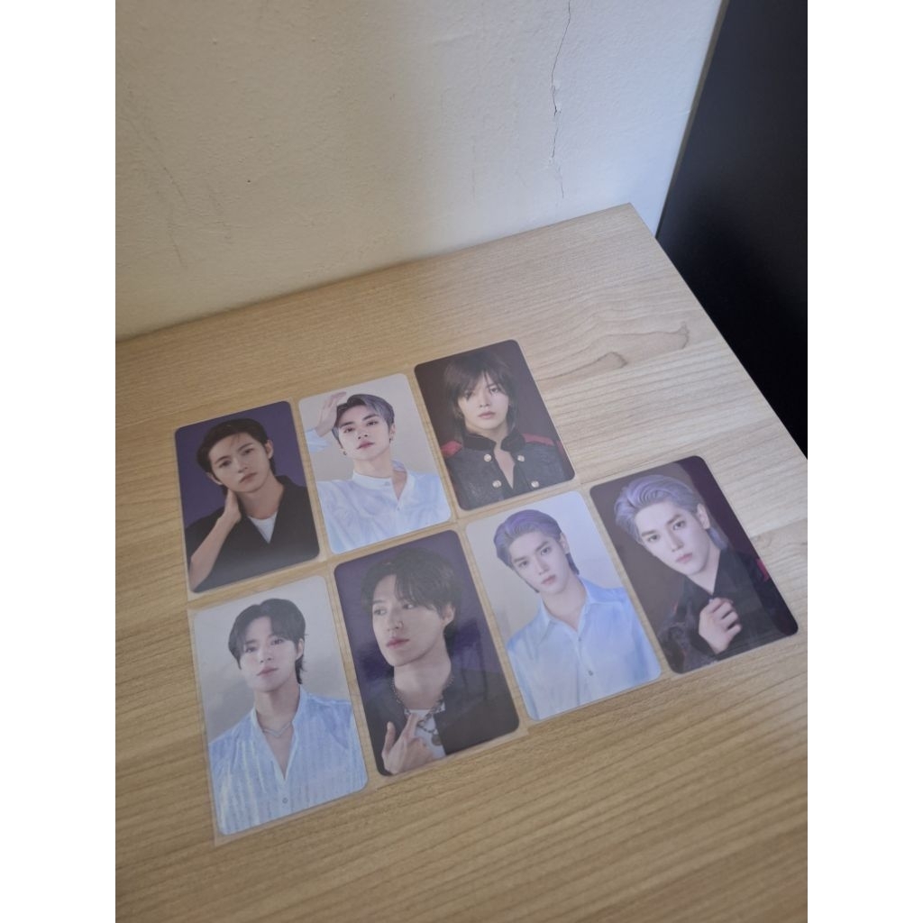 Photocard Konsep Official Taeyong, Yuta, Jeno, Renjun, Xiaojun