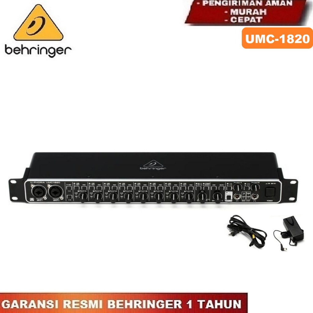 behringer umc1820 umc-1820 umc 1820 soundcard