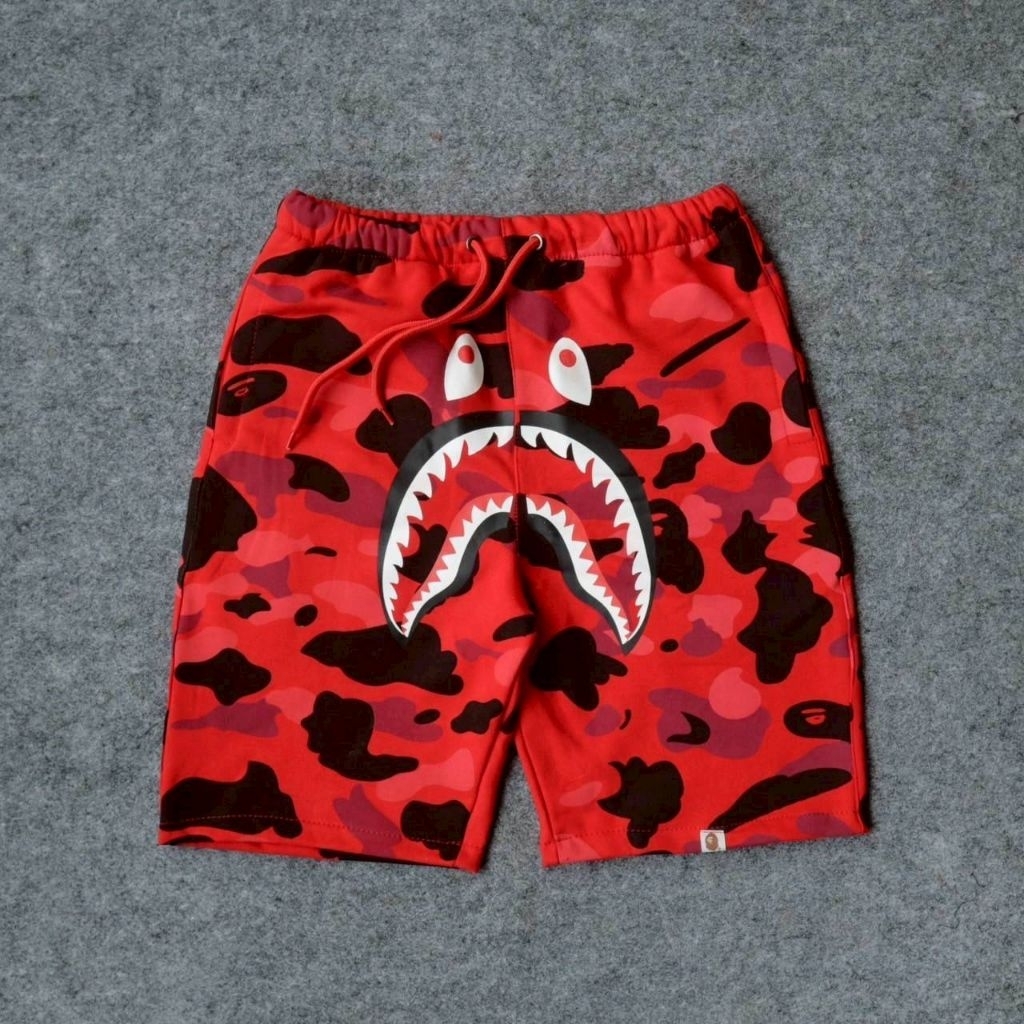 Celana Pendek Short Bape Shark Cotton
