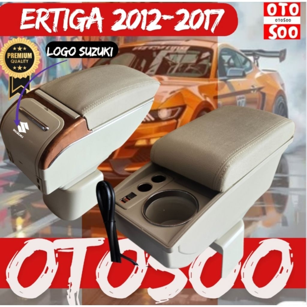 ARMREST ERTIGA 2012- 2017 -CONSOLE BOX ERTIGA / DREZA 2012-2017 - OTOSOO INDONESIA ARMREST ERTIGA