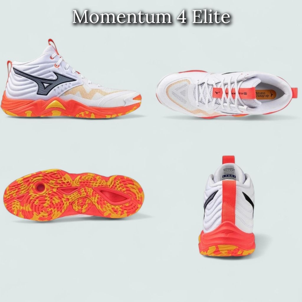 Mizuno Momentum 4 Mid New Grade ORI / Sepatu Voli / Sepatu Voli Trand
