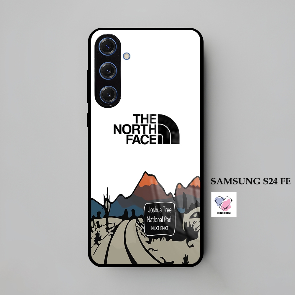 [TH10]  Case Glossy Case | SAMSUNG S24 FE | CASE KEKINIAN LUCU |  Casing Hp Kilau Motif THE NORTH FA
