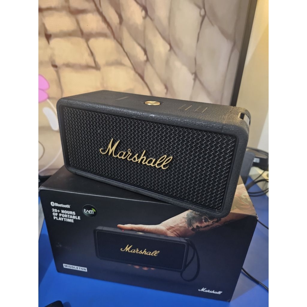 Speaker Marshall Middleton Original TAM Bluetooth +Aux