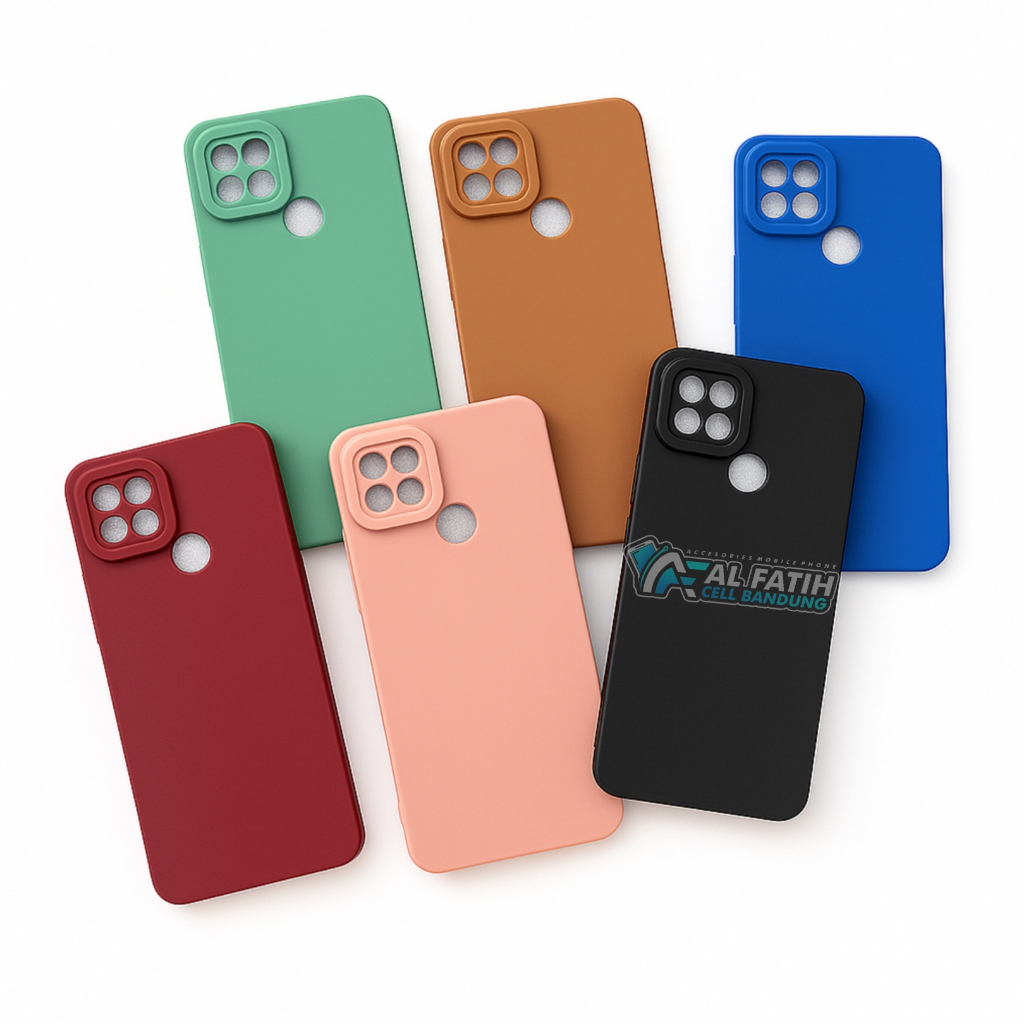Case Xiaomi Redmi 9C Softcase Pro Camera - Case Polos - Casing Macaron - Silikon Hp - Candy Case