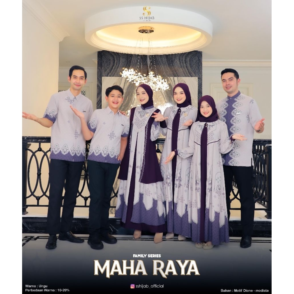 OPEN PRE-ORDER SARIMBIT LEBARAN 2026 FAMSET MAHARAYA BY SS HIJAB