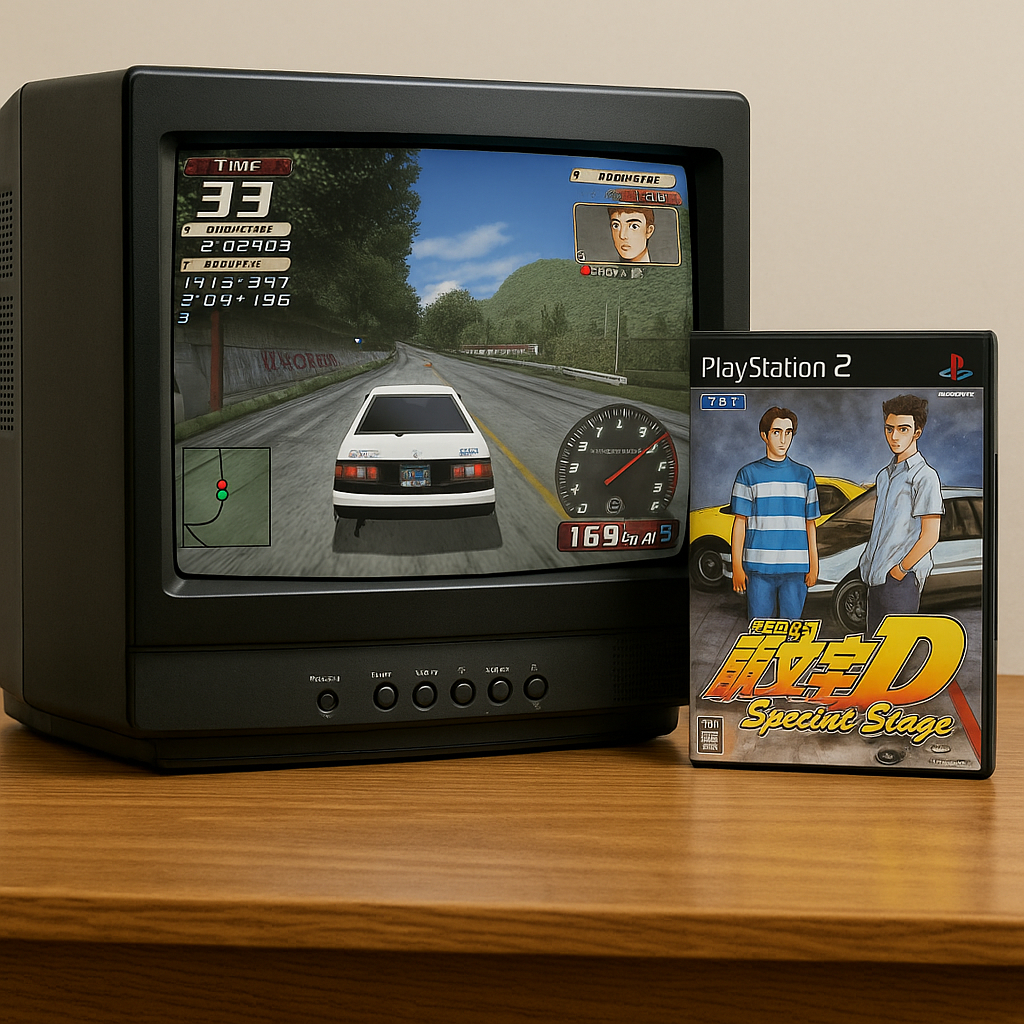 [ Game PS2 Playstation 2 ] Initial D Special Stage ( Translation English Menus )