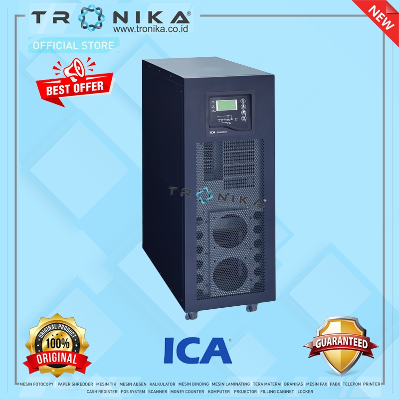 UPS Tower Type ON Line Sineware UPS ICA TP SIN 203C31, 20 KVA,DC in 192 V