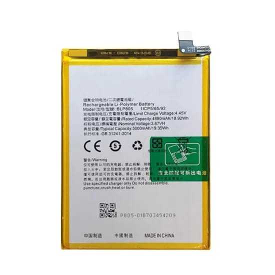 BLP805 ORIGINAL DOUBLE POWER Baterai HP OPPO A16 A32 A33 A53 A53S A54 A93 5G  BLP 805 BLP - 805