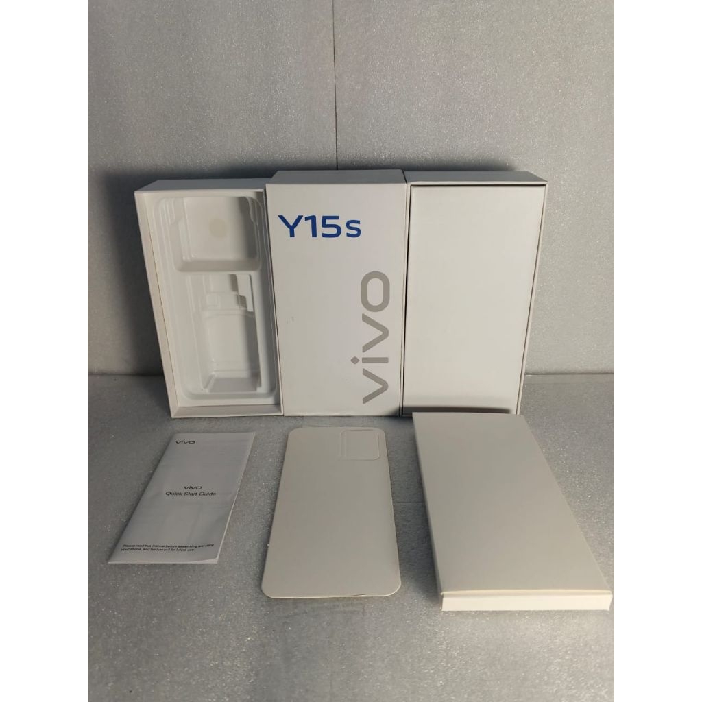 Boks Kardus Dus Kotak Hp Vivo Y15s Original 100% Copotan