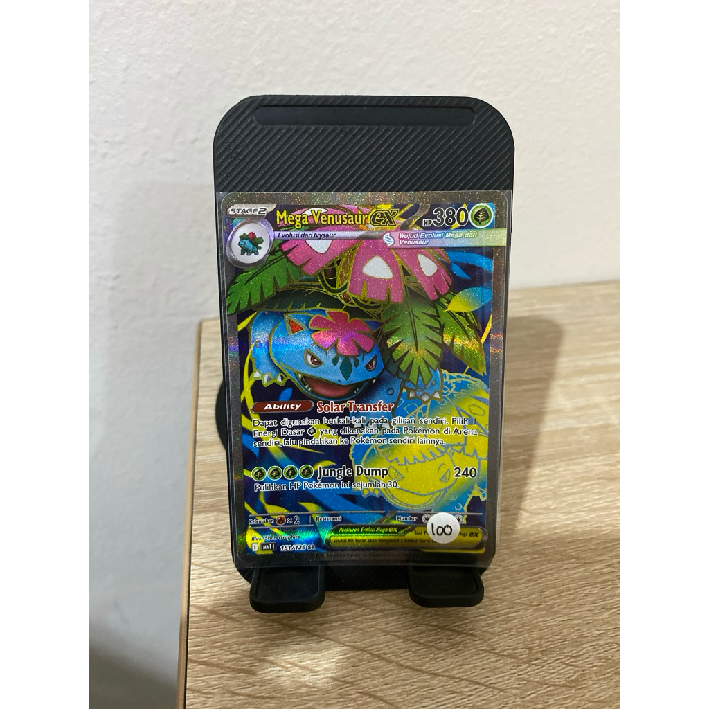 Kartu Pokemon Mega Venusaur ex 151/126 SR