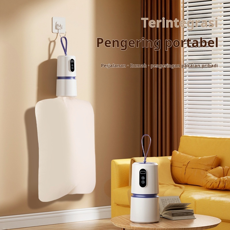 Mesin Pengering Pakaian Listrik Portabel Pemanas Pengering Pakaian Lipat Listrik Pengering Otomatis 