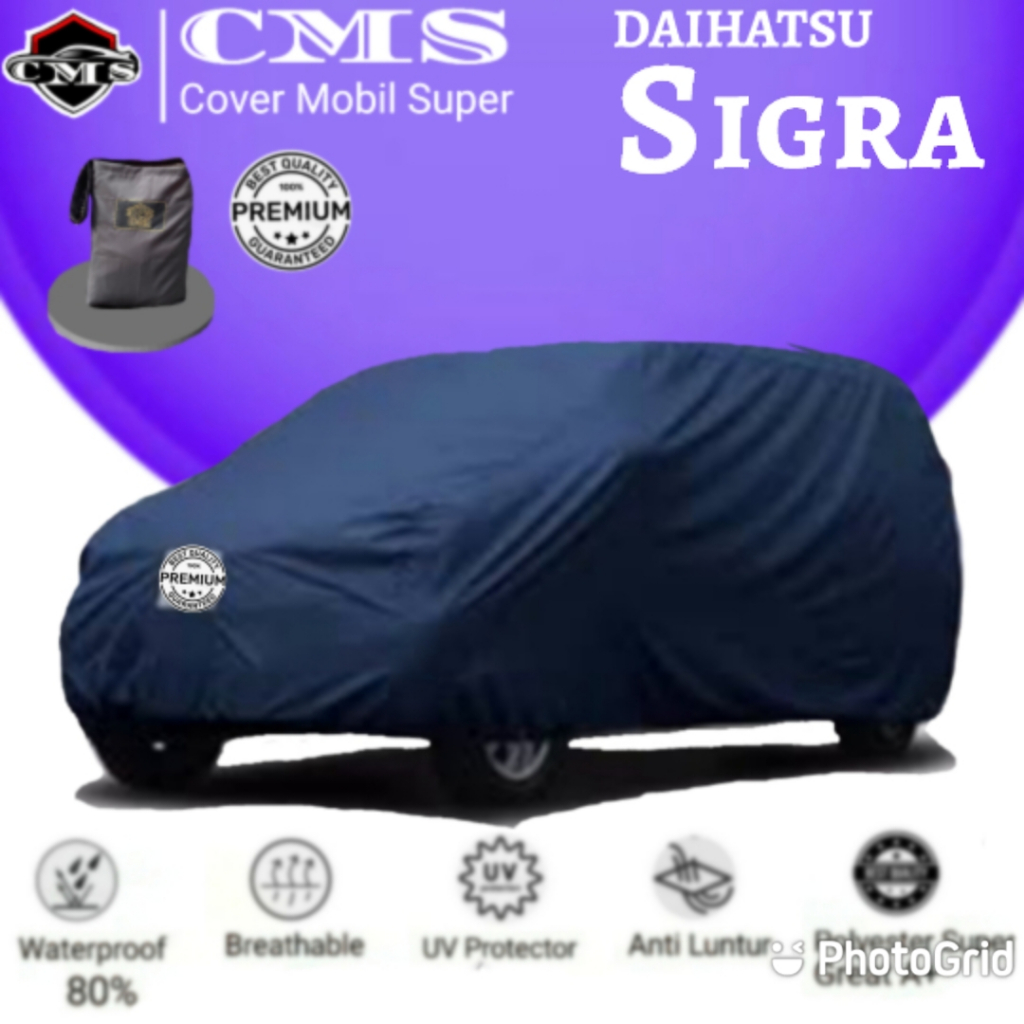 Cover Mobil Super, Cover Mobil Daihatsu Sigra, Cover Mobil Sigra, Sarung Mobil UV Protection