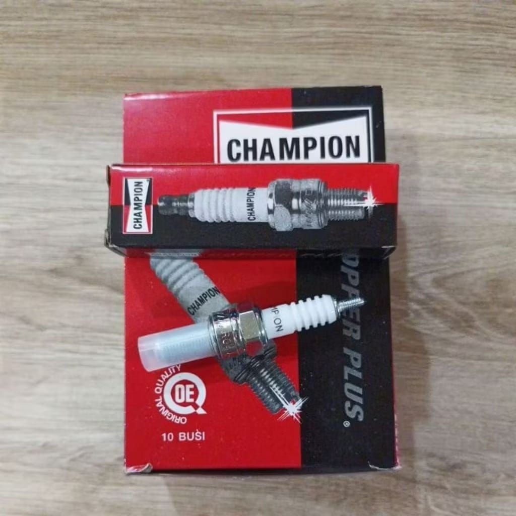 GROSIR 10PAX/100PCS BUSI CHAMPION RG4HC KHARISMA - SUPRA X 125 ,