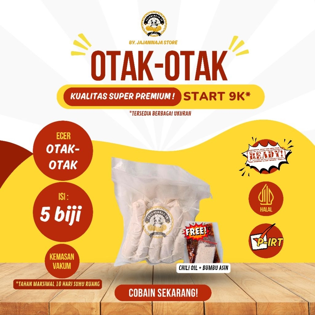 [FROZEN] Otak-Otak Ikan