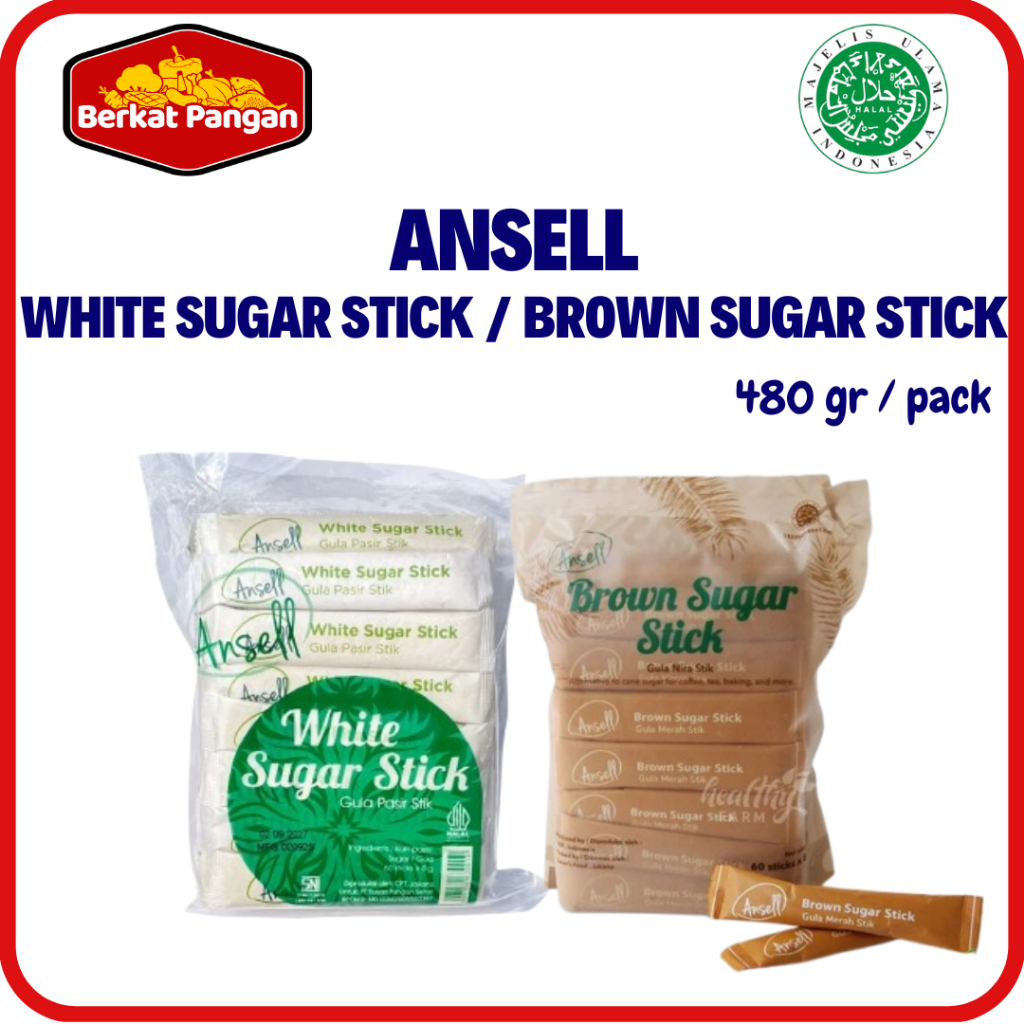 ANSELL Brown Sugar Stick / White Sugar Stick