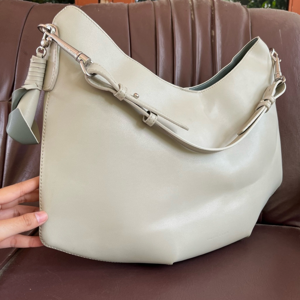 Charles and Keith hobo bag