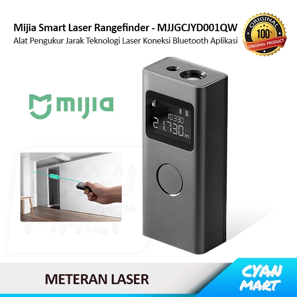 Xiaomi Mijia Smart Laser Rangefinder Alat Ukur Jarak Meteran Laser Digital Original