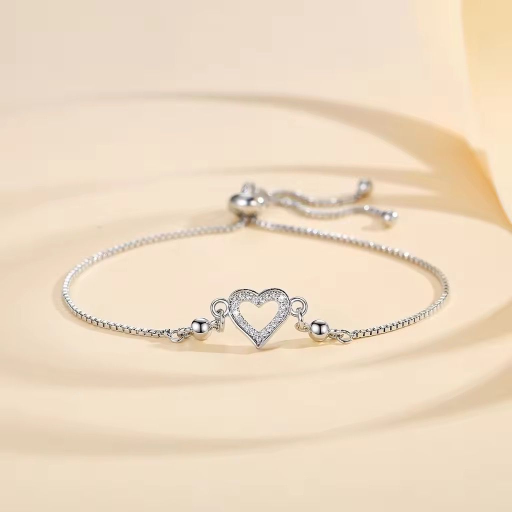 gelang serut perak silver fashion wanita elegan